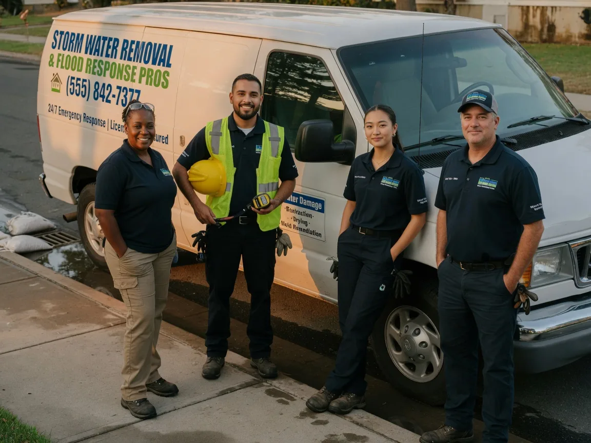 Storm Damage Water Removal company in Stirling City, CA